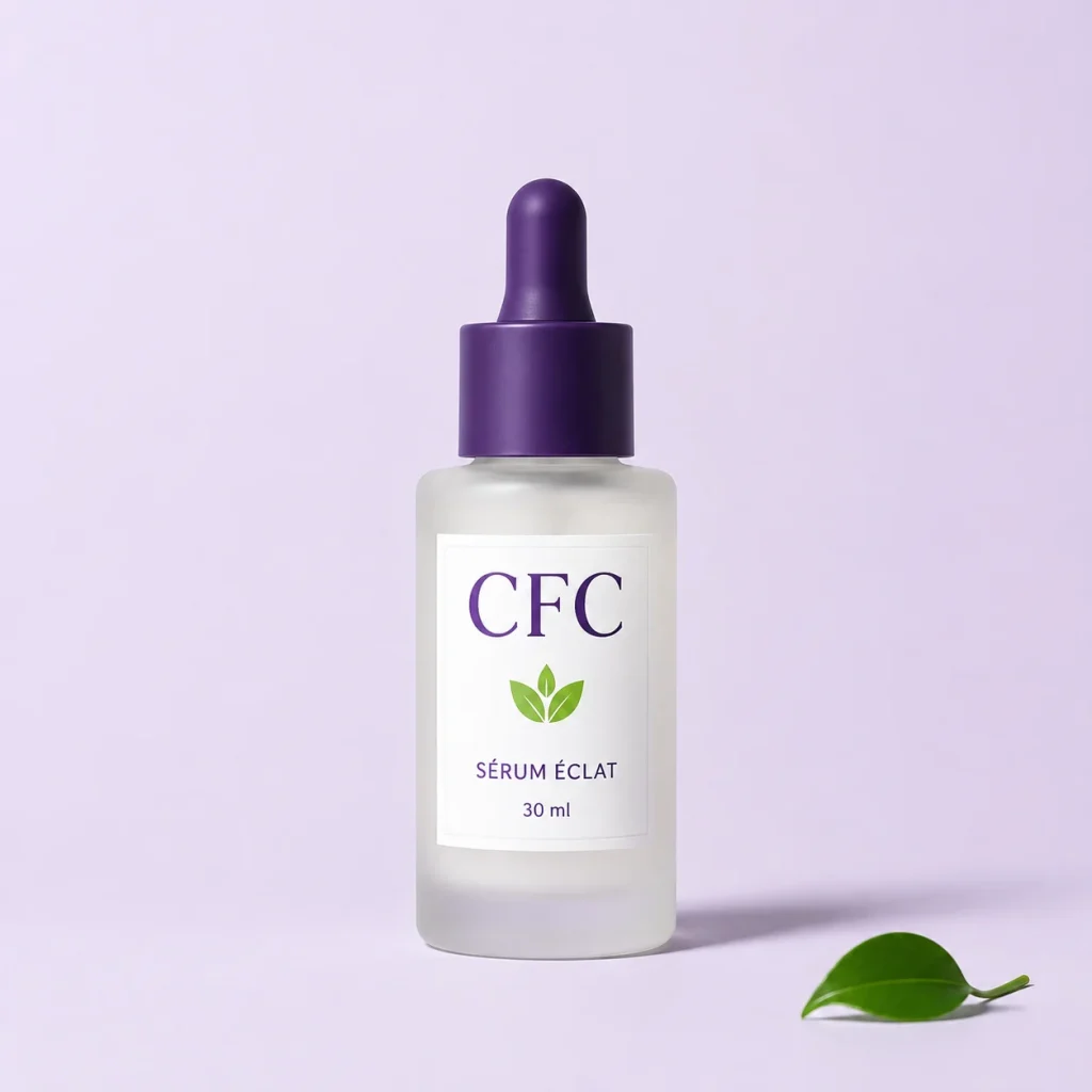 CFC — Sérum Éclat — visuel de démonstration